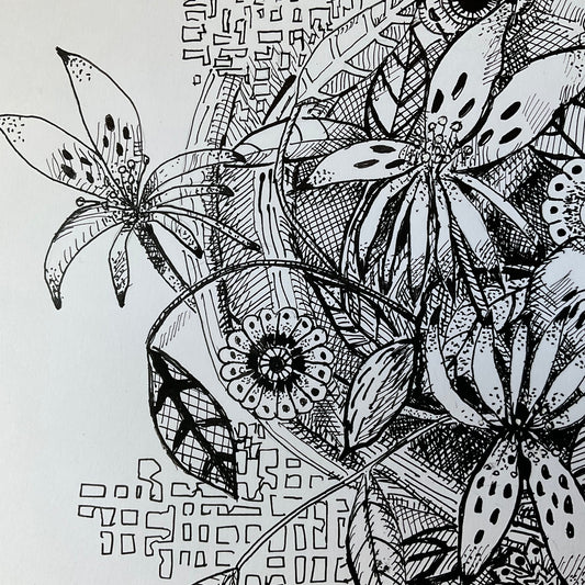 Anticipation of Summer - Artist Carol McDermott - artwork on paper