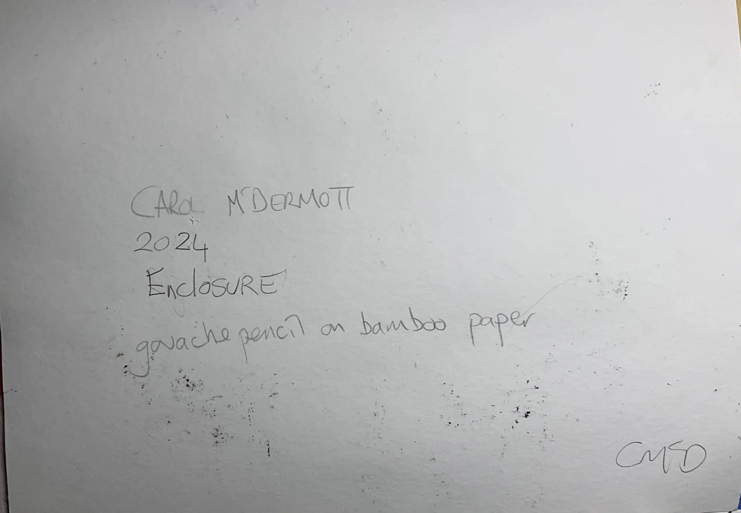 Enclosure - Artist Carol McDermott - artwork on paper