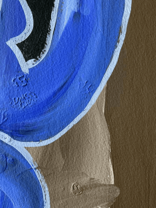 Time travel for lovers - Artist Carol McDermott - artwork on paper