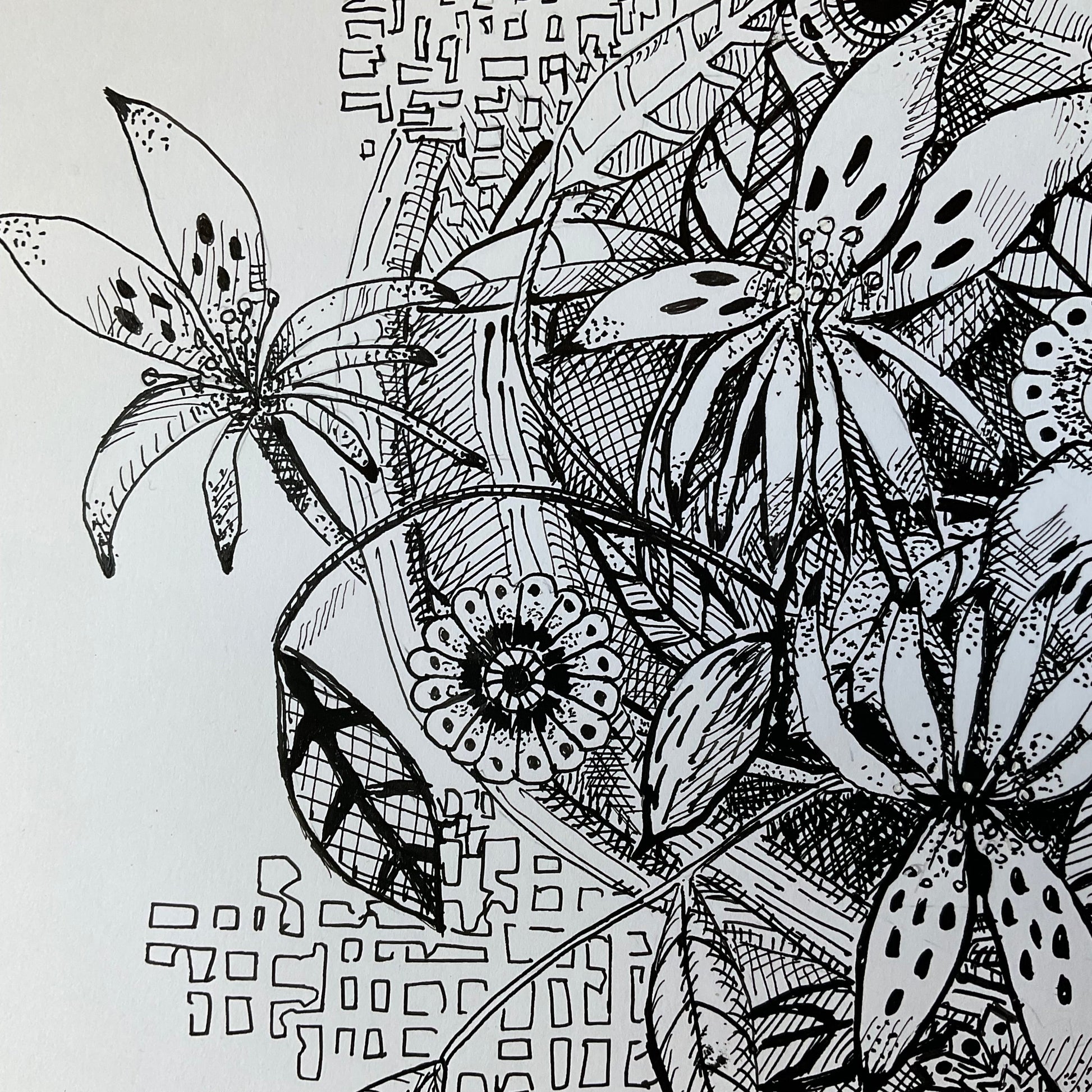 Anticipation of Summer - Artist Carol McDermott - artwork on paper