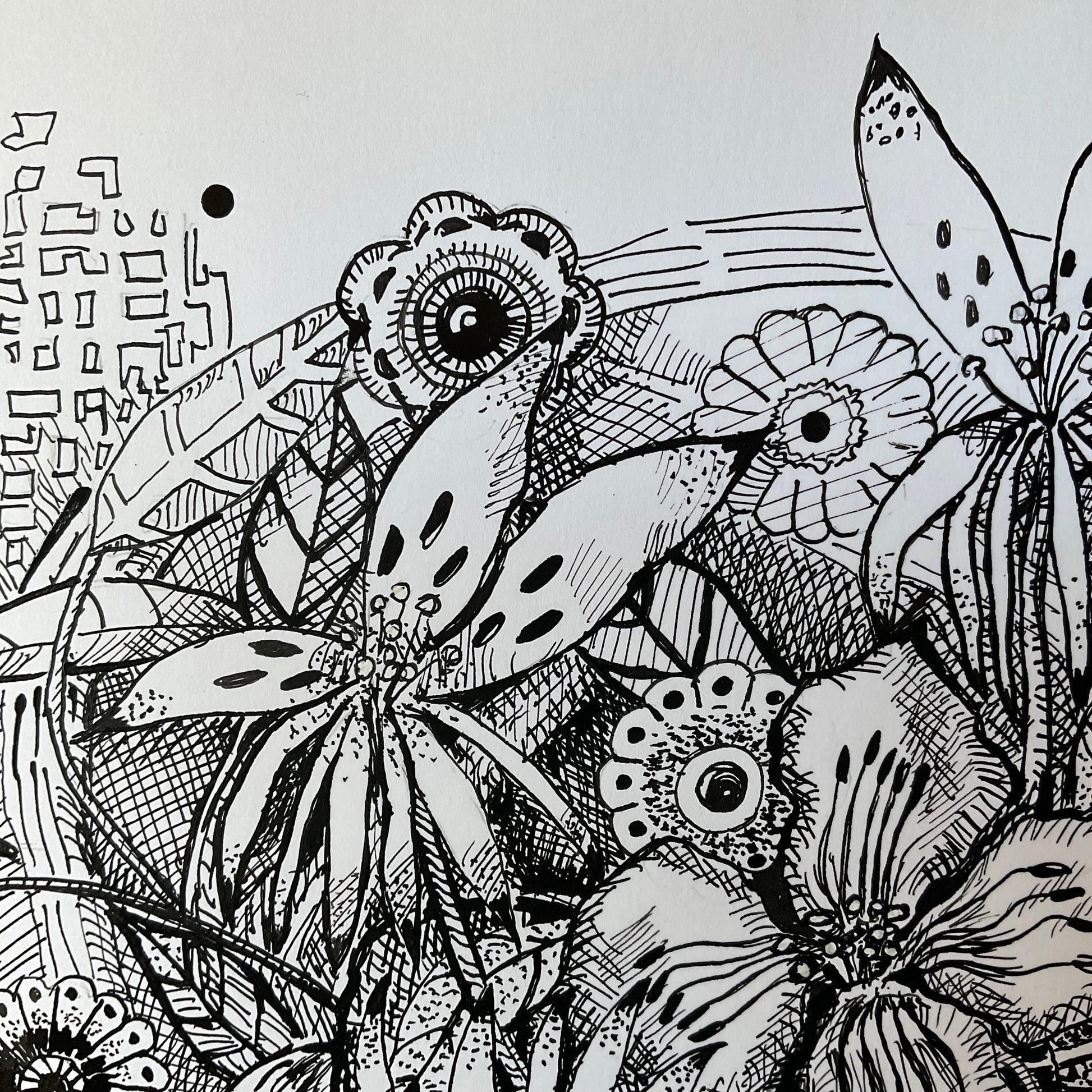 Anticipation of Summer - Artist Carol McDermott - artwork on paper