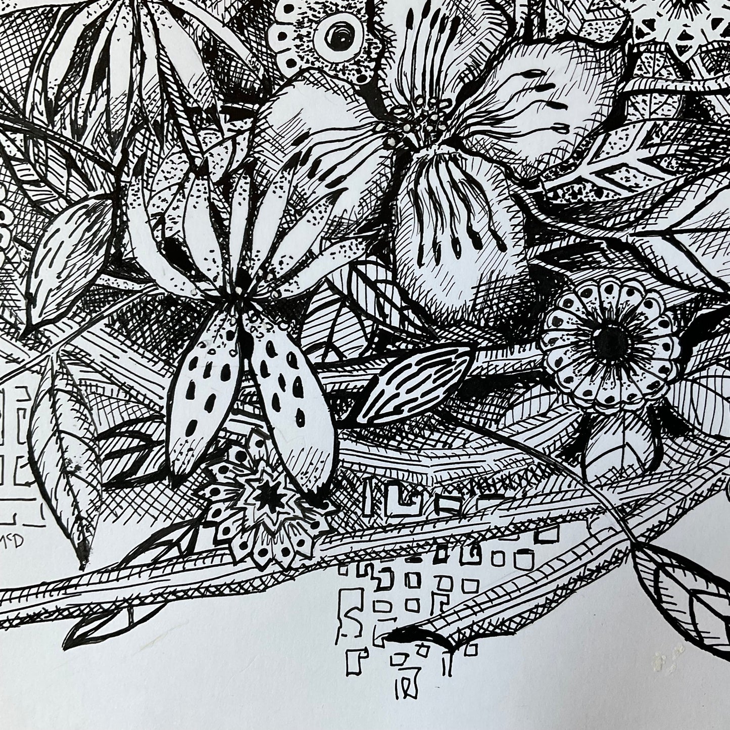 Anticipation of Summer - Artist Carol McDermott - artwork on paper