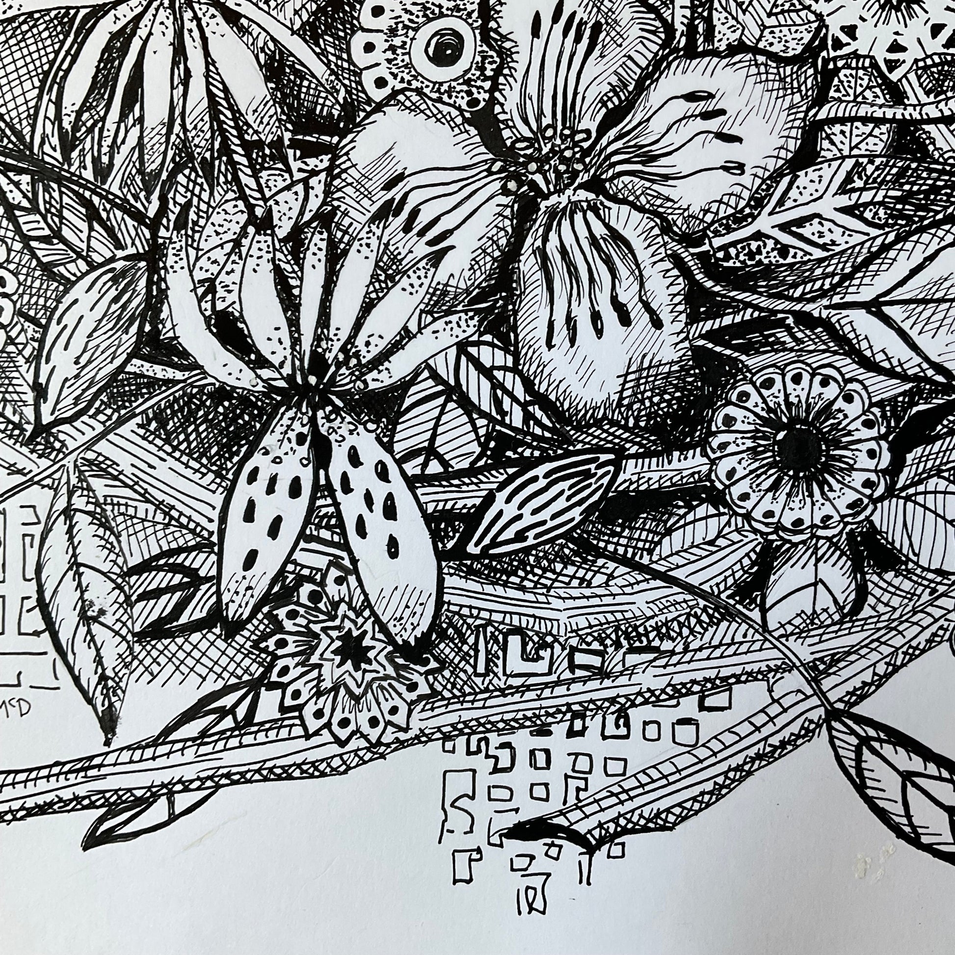 Anticipation of Summer - Artist Carol McDermott - artwork on paper