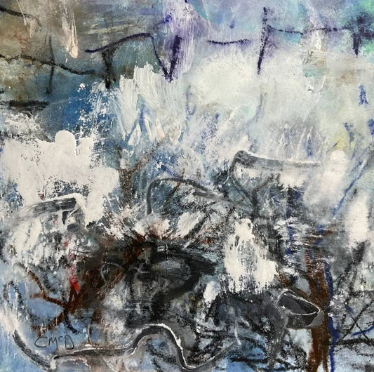 Approaching evening - Artist Carol McDermott - artwork on paper