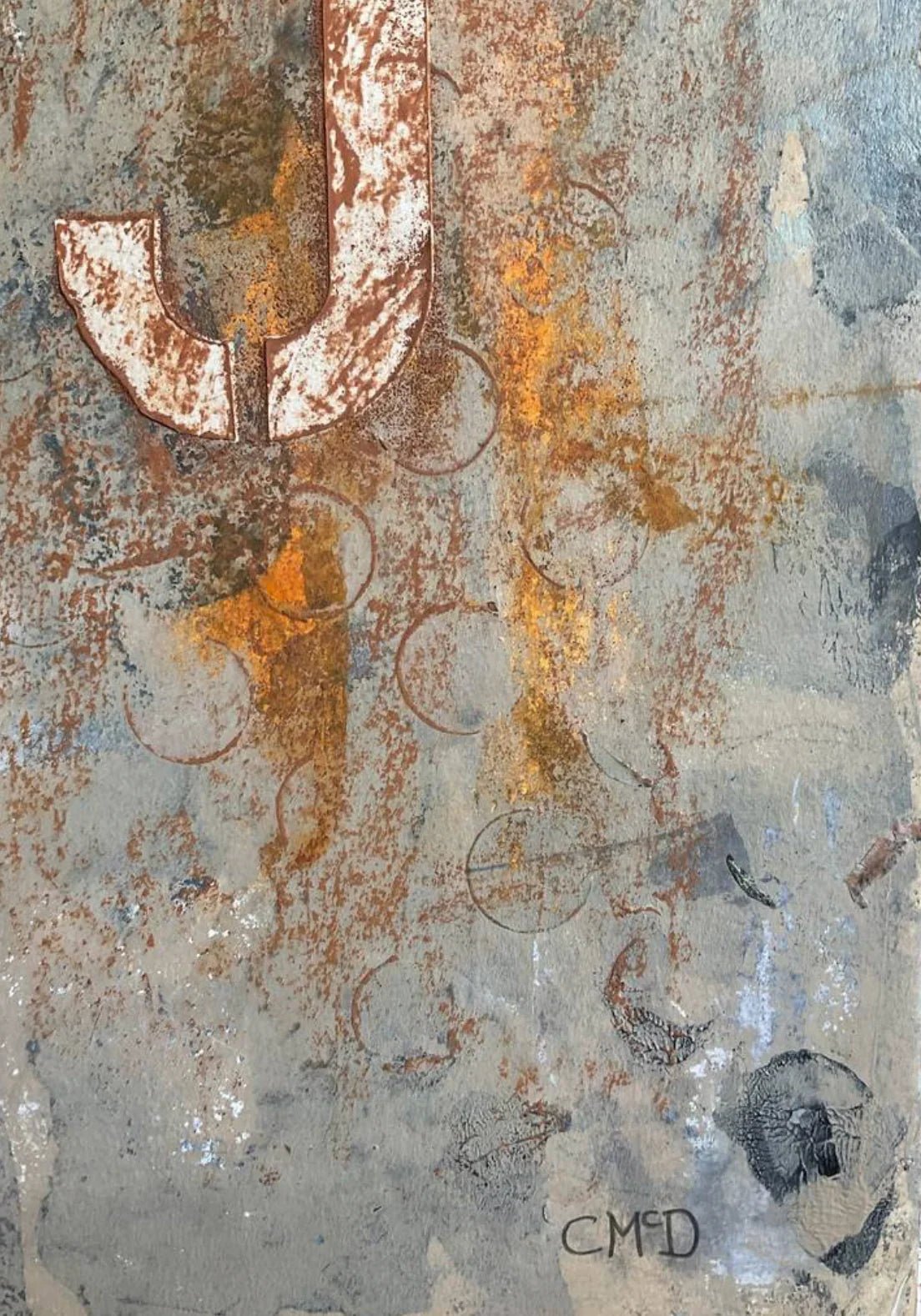 Aura - Artist Carol McDermott - artwork on paper