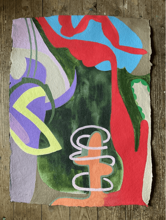 Binding - Artist Carol McDermott - artwork on paper