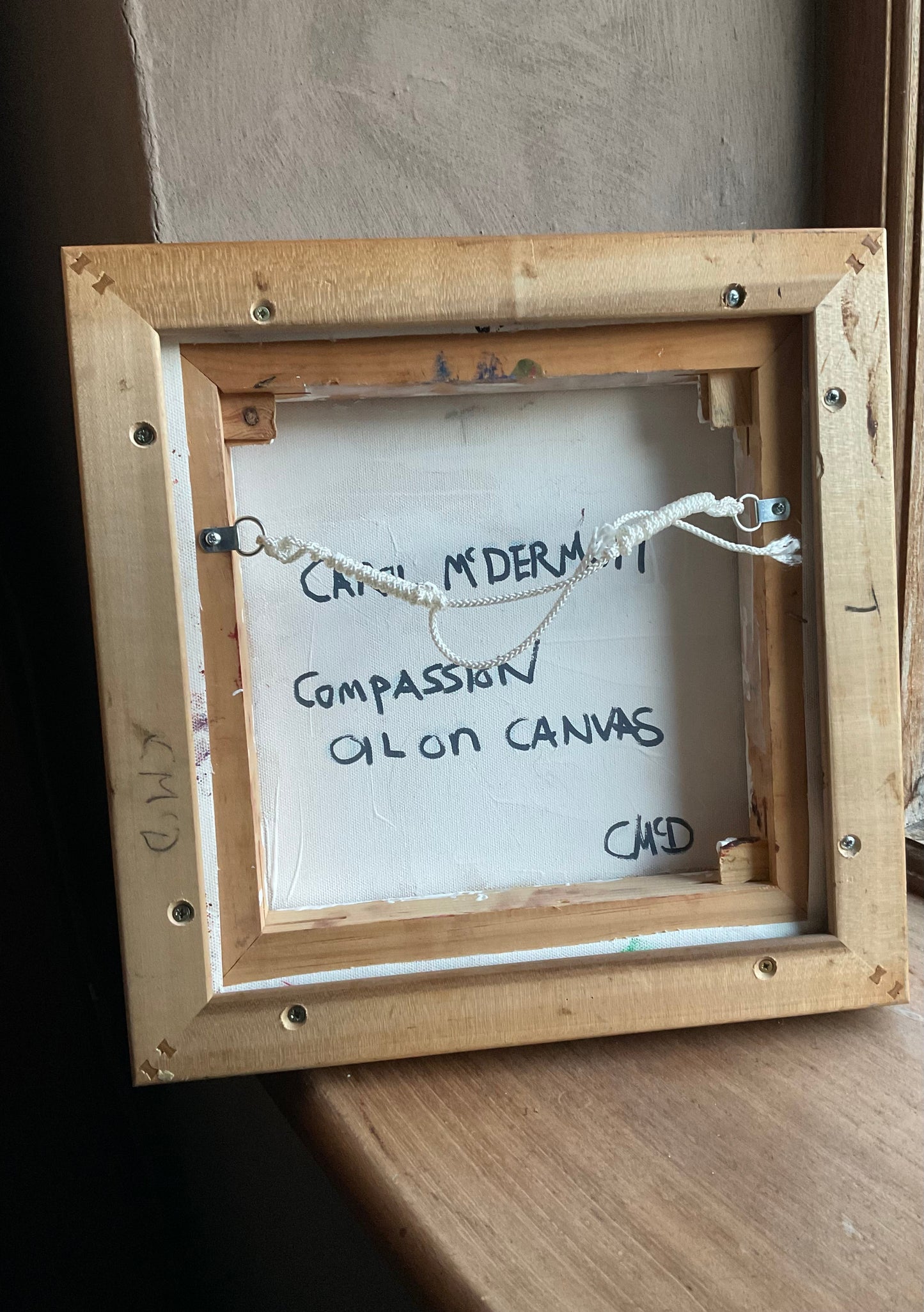 Compassion - Artist Carol McDermott - Small painting