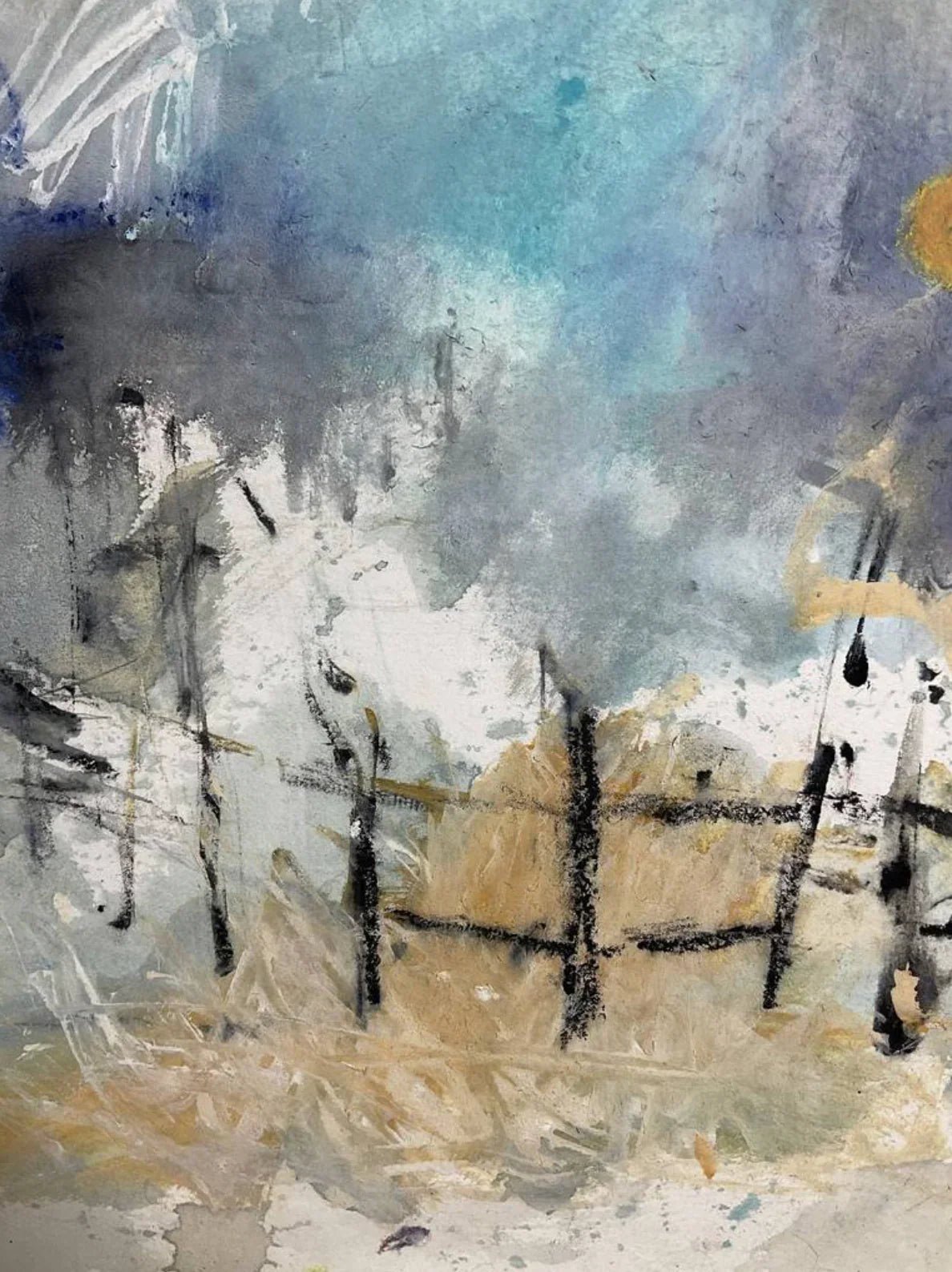 Enclosure - Artist Carol McDermott - artwork on paper