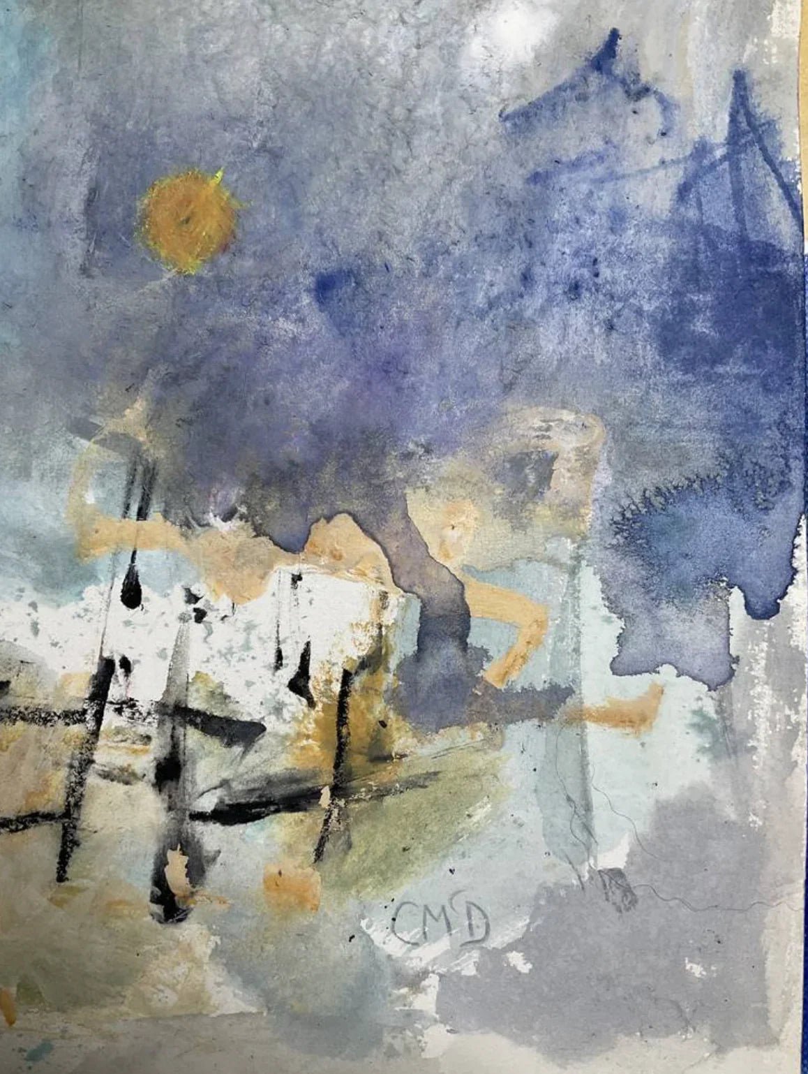 Enclosure - Artist Carol McDermott - artwork on paper