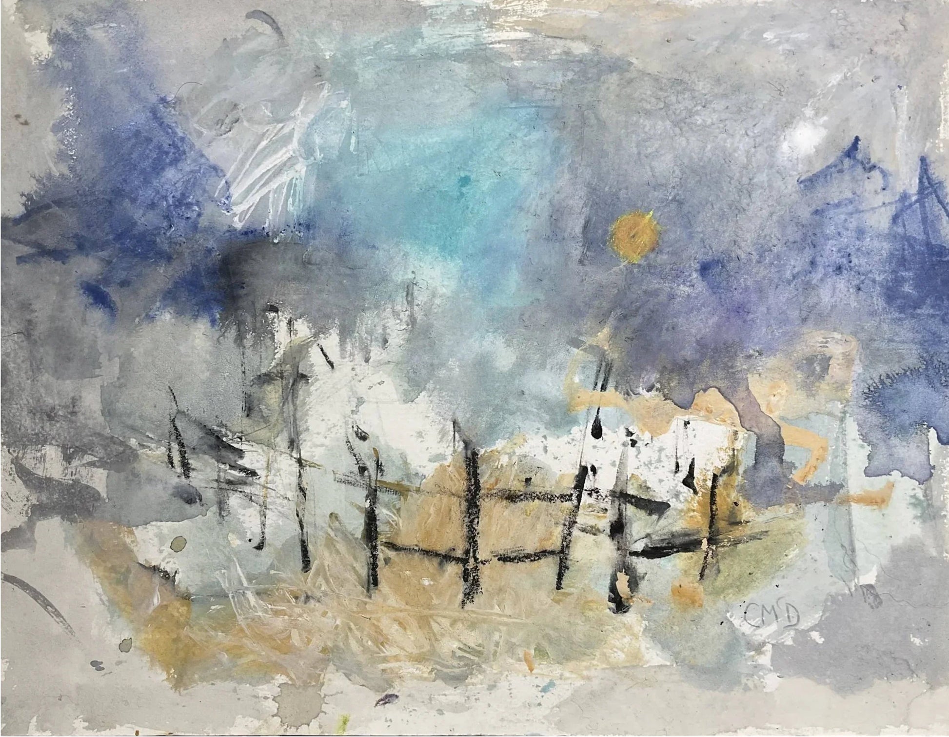 Enclosure - Artist Carol McDermott - artwork on paper