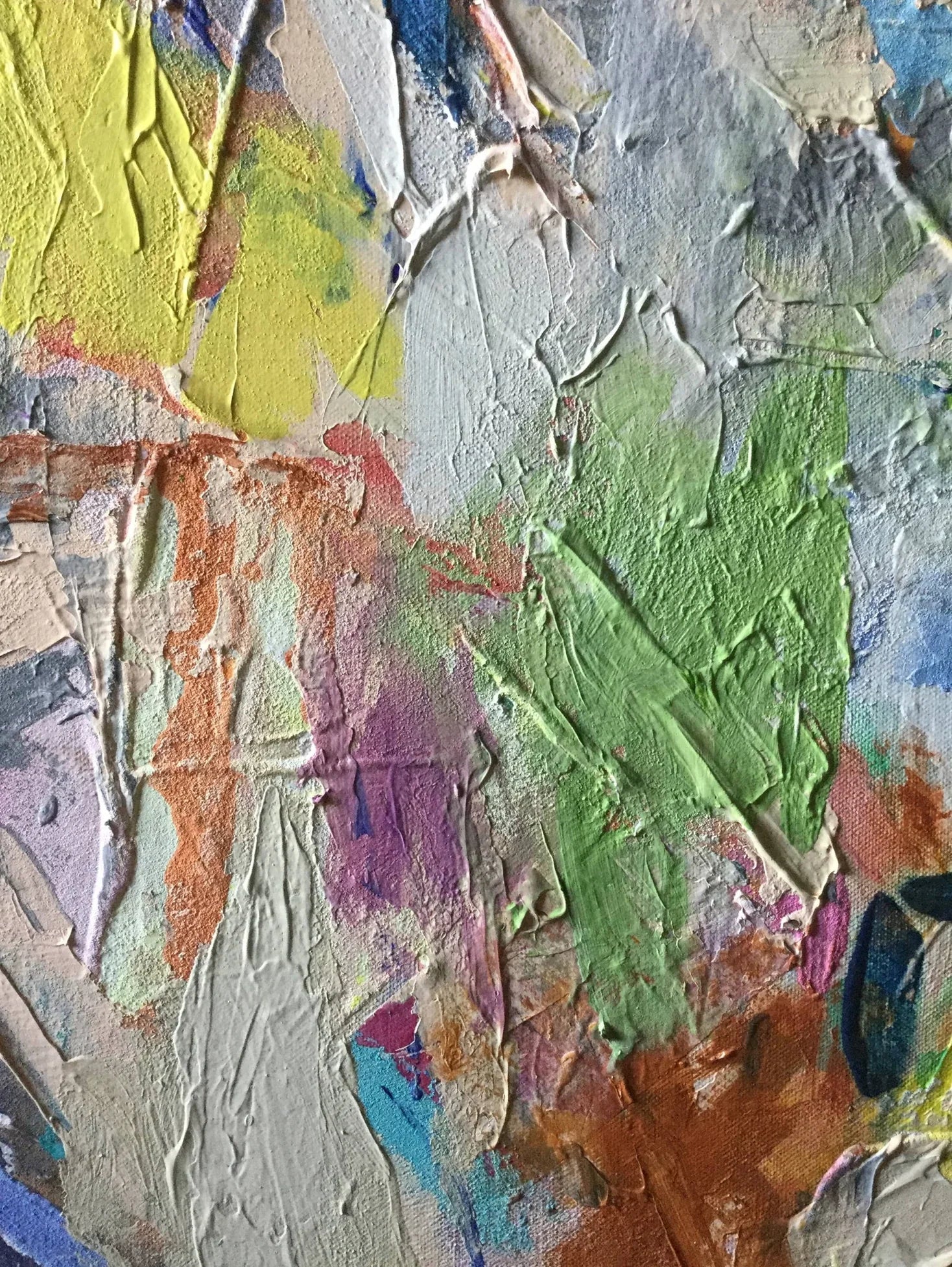 Falsetto - Artist Carol McDermott - medium painting