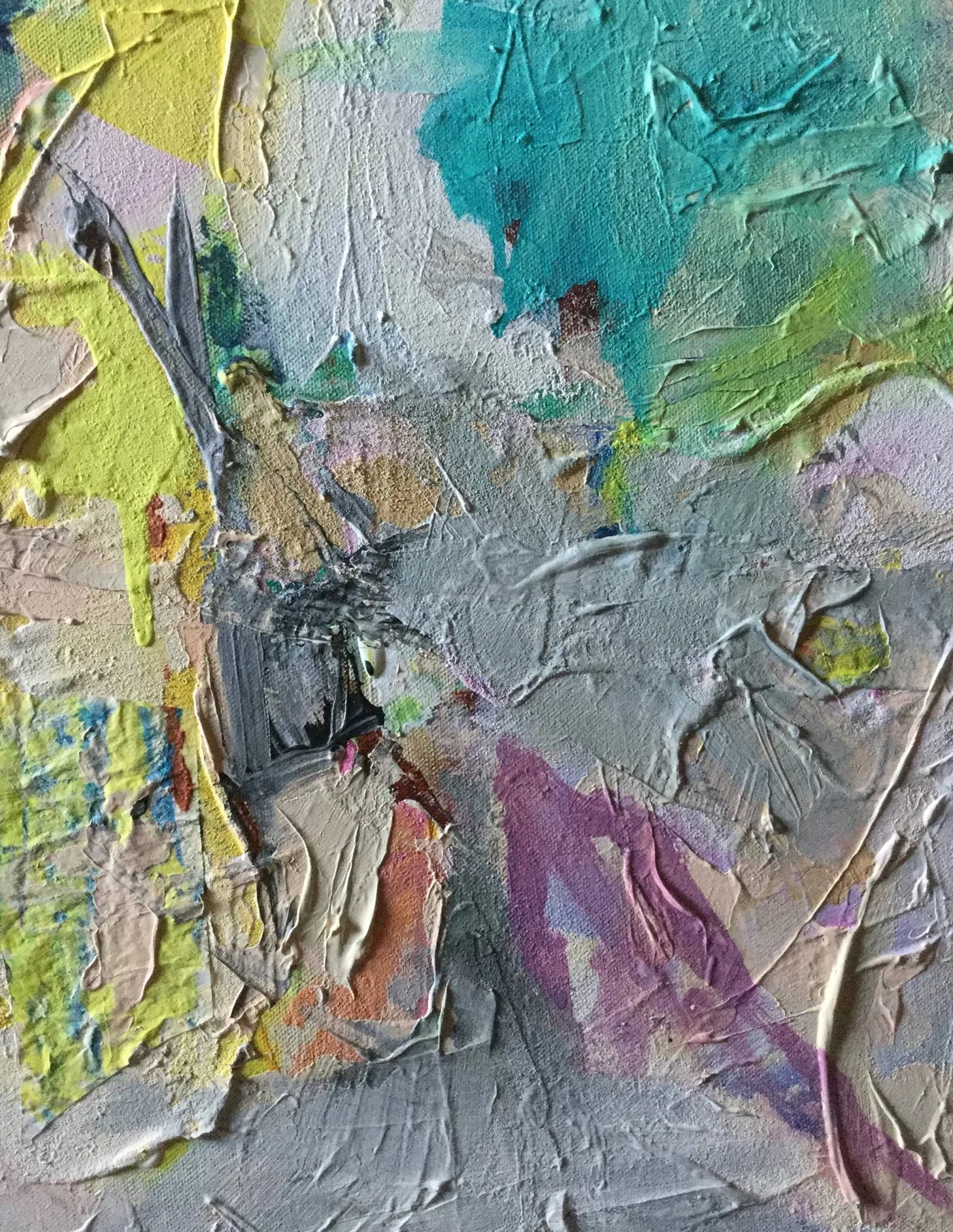 Falsetto - Artist Carol McDermott - medium painting