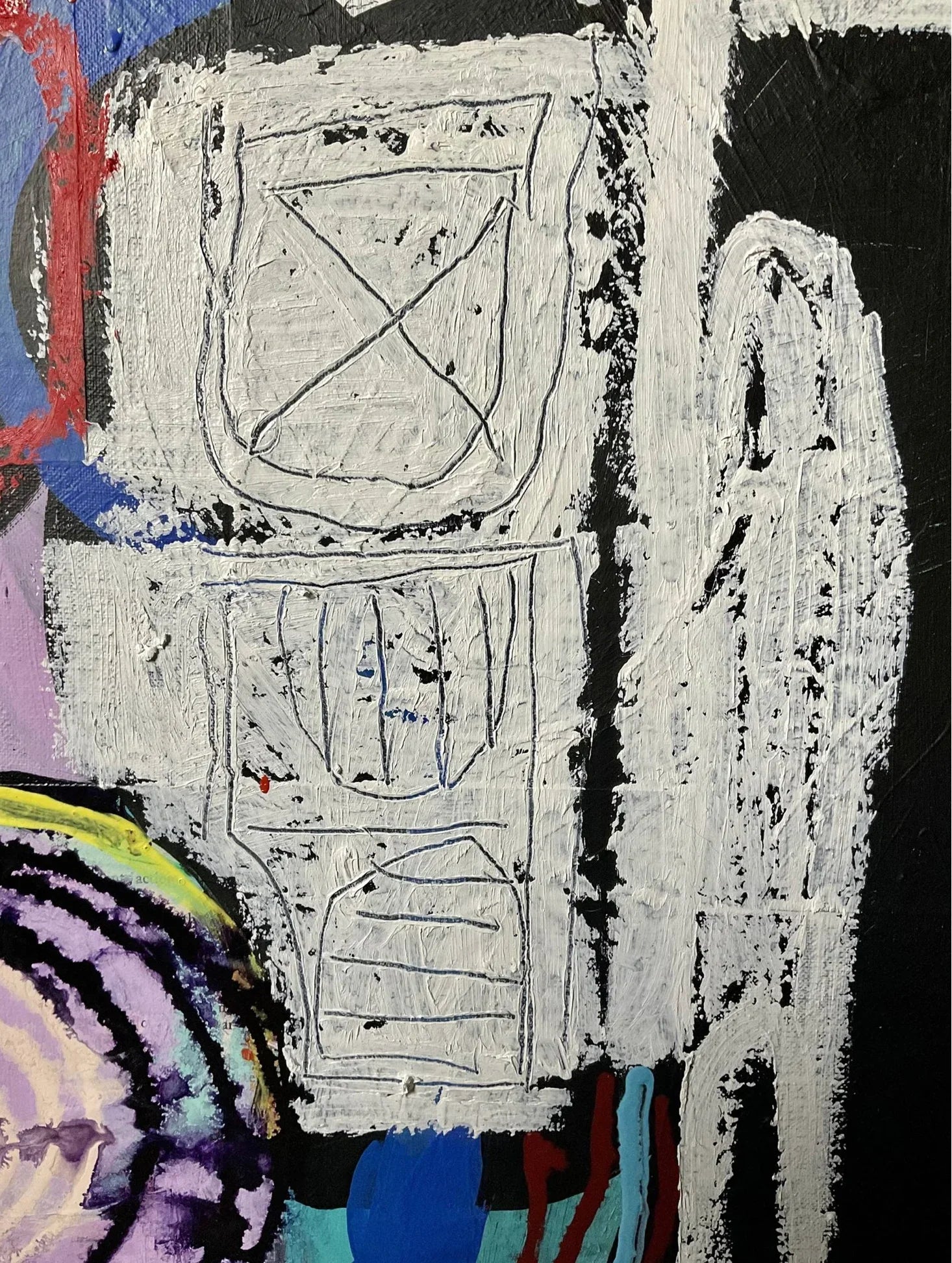 Hidden gem - Artist Carol McDermott - medium painting