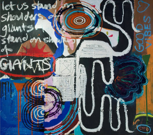 Hidden gem - Artist Carol McDermott - medium painting