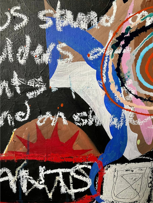 Hidden gem - Artist Carol McDermott - medium painting