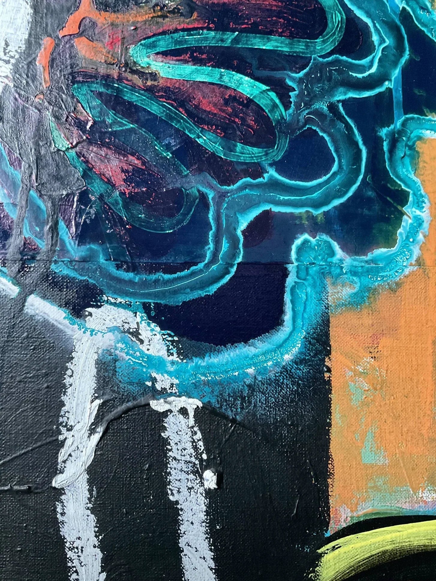 Hidden gem - Artist Carol McDermott - medium painting