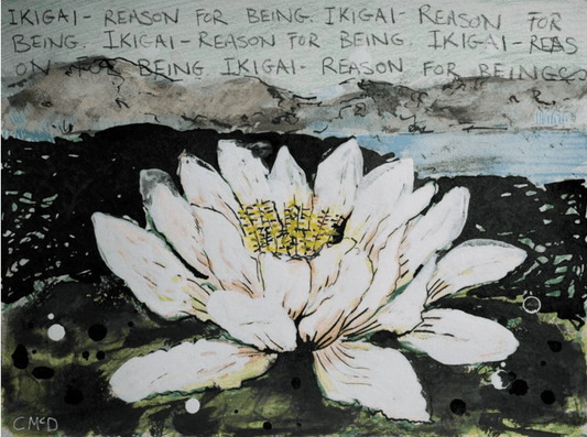 Ikigai - Artist Carol McDermott - artwork on paper