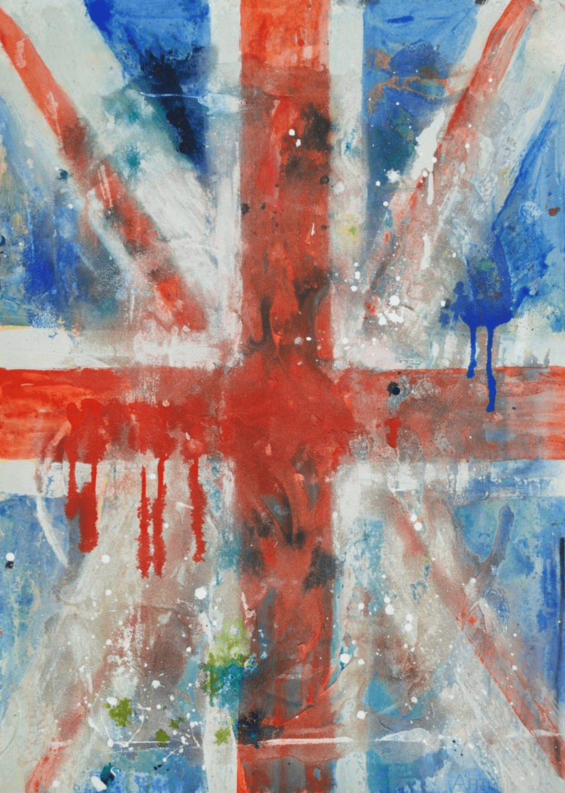 lockdown 1 - Artist Carol McDermott - artwork on paper