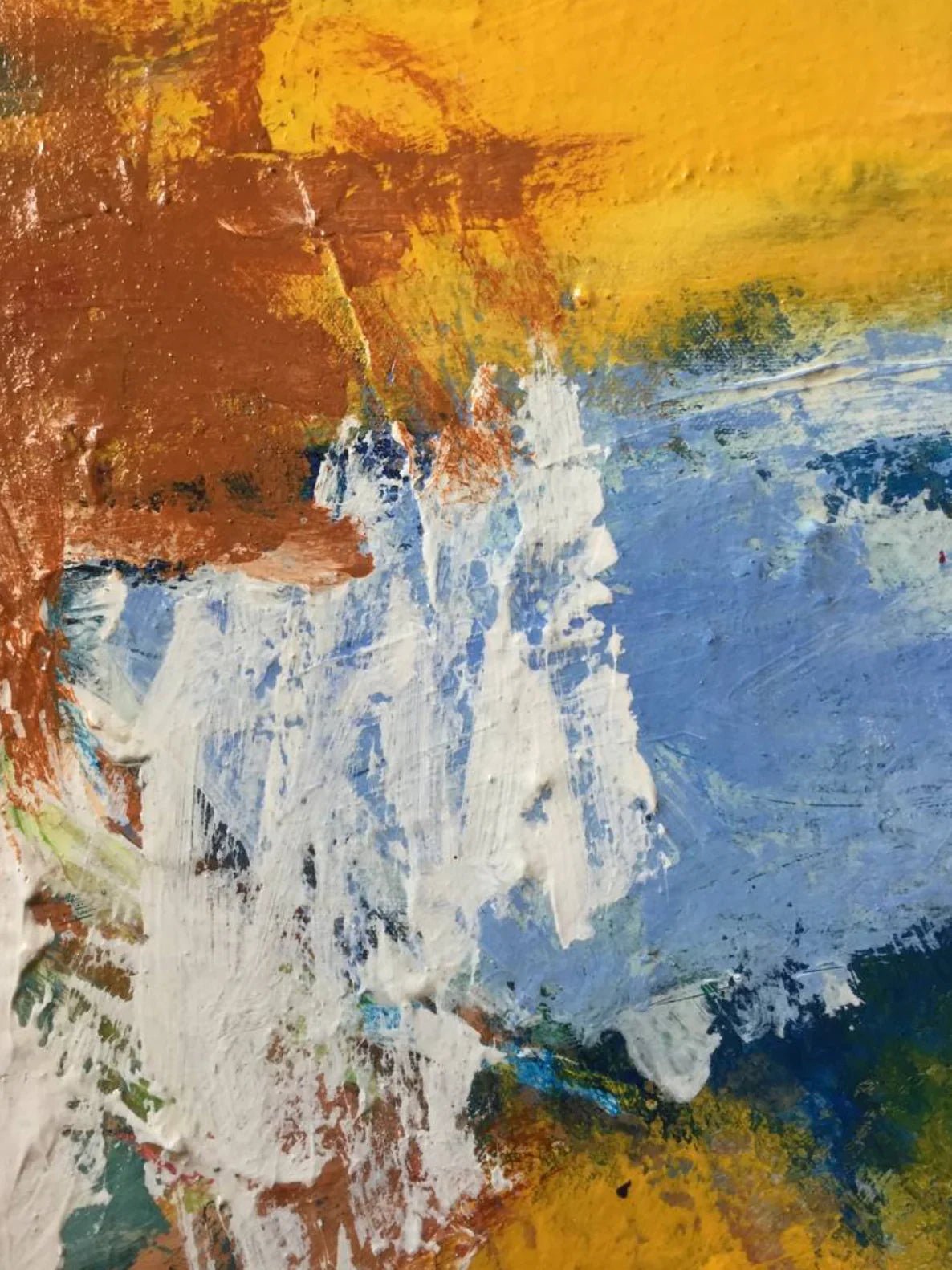 Raspberry crush - Artist Carol McDermott - Small painting