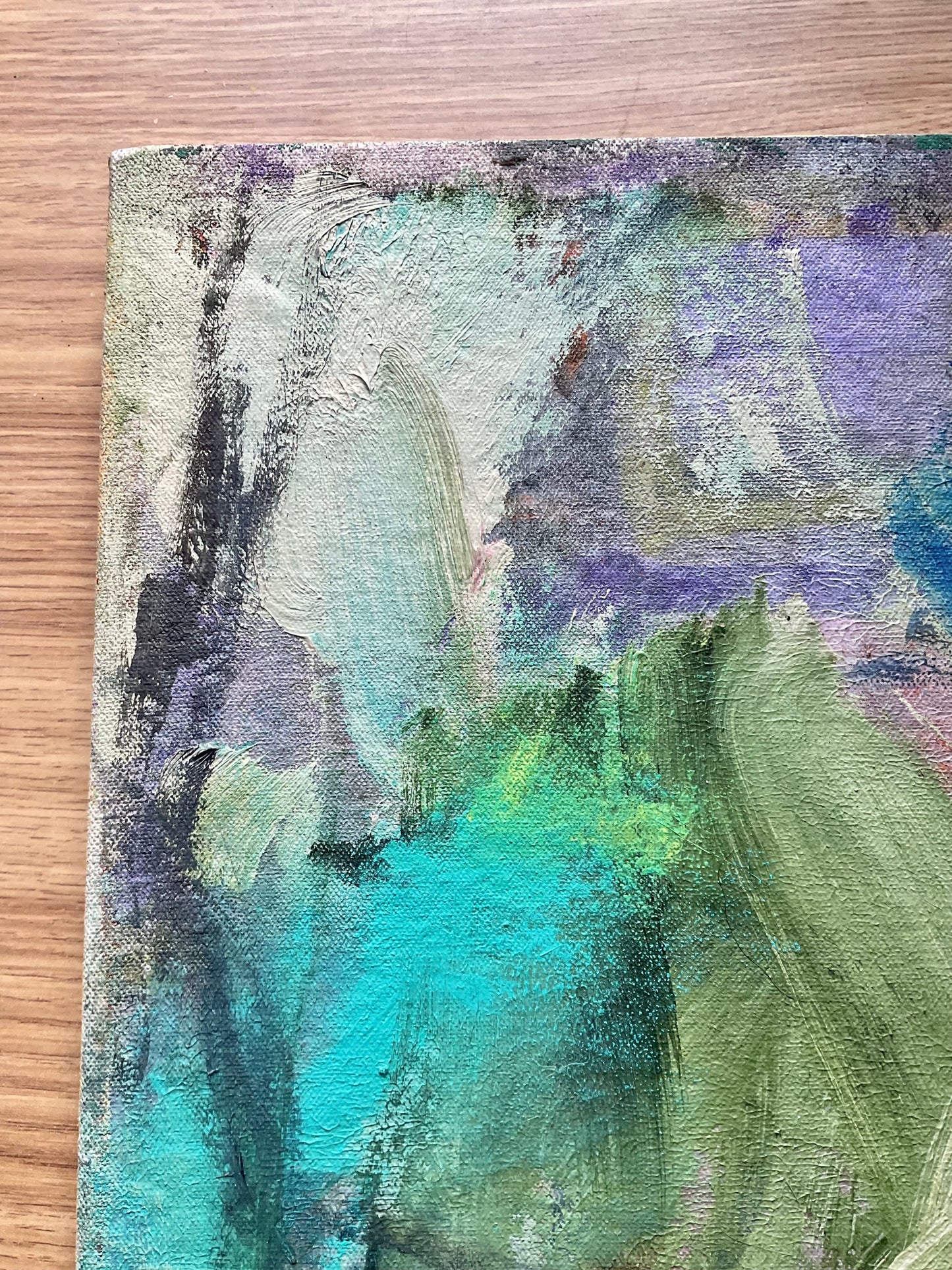 Softness of nature - Artist Carol McDermott - Small painting