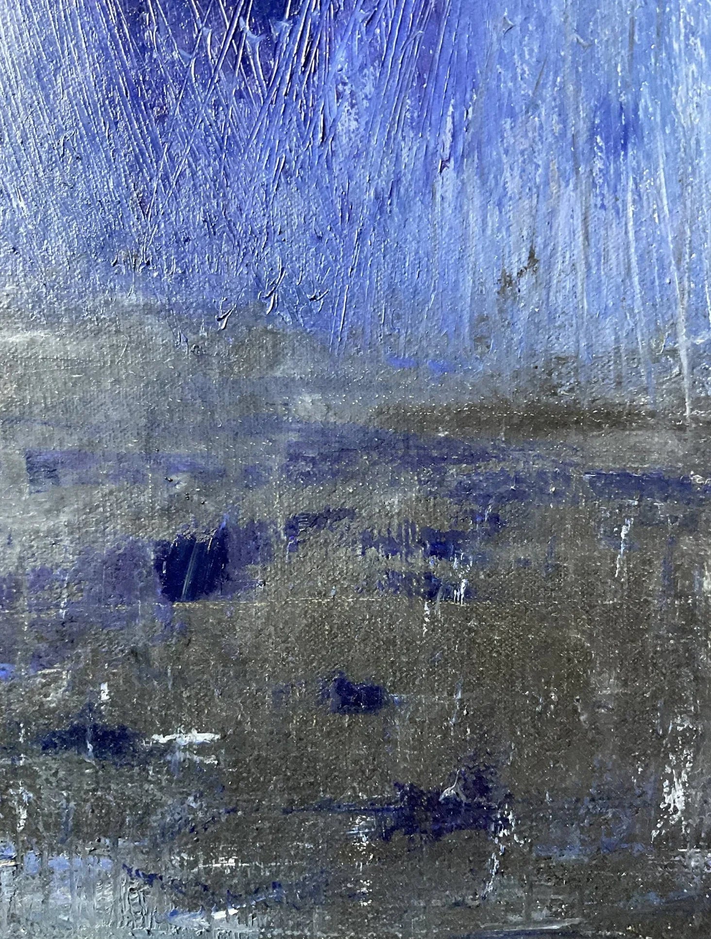 Tarn - Artist Carol McDermott - medium painting