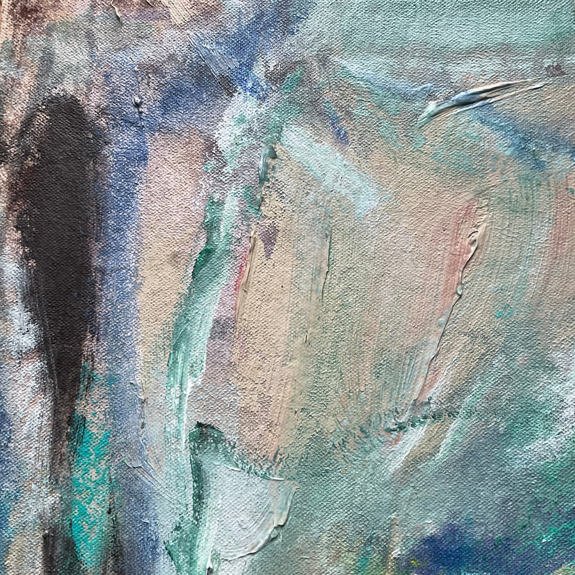 Walk with me in nature - Artist Carol McDermott - Small painting